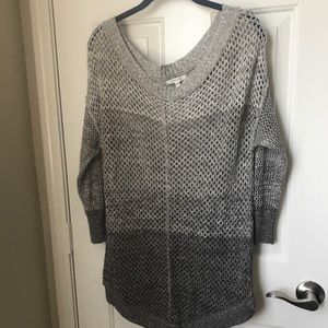 Grey Ombré Sweater